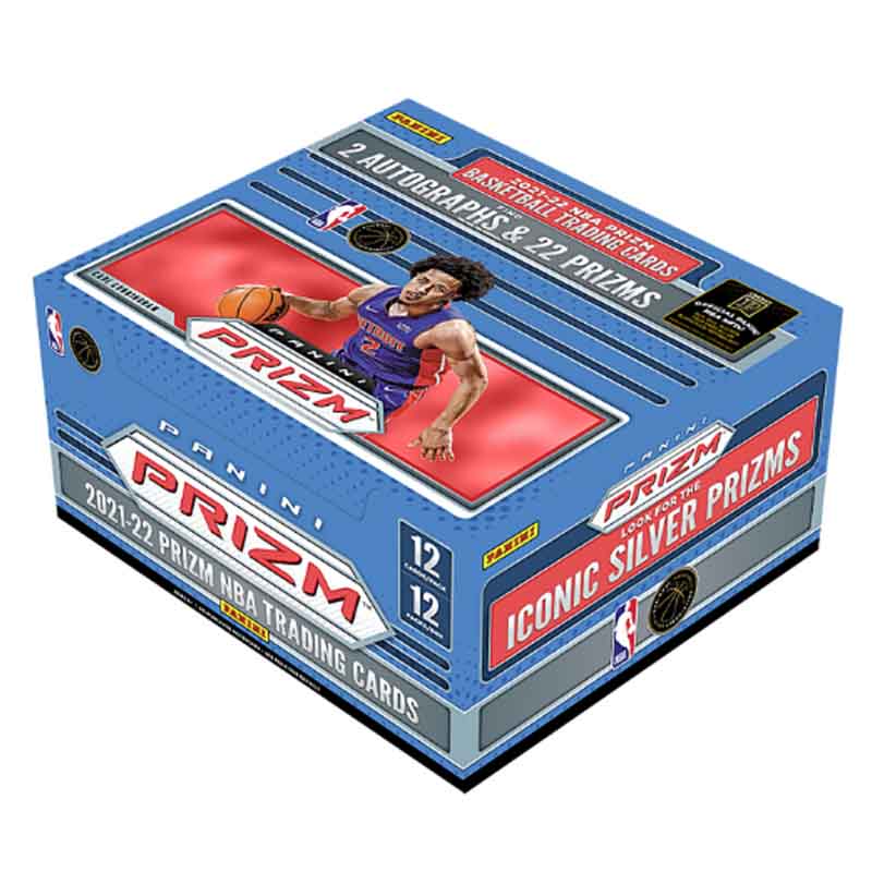 2021/22 Panini Prizm Basketball Hobby 12 Box Case