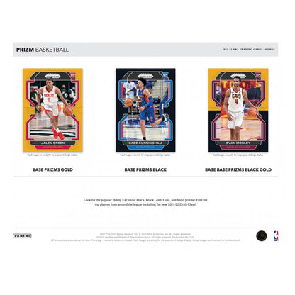 2021/22 Panini Prizm Basketball Hobby 12 Box Case