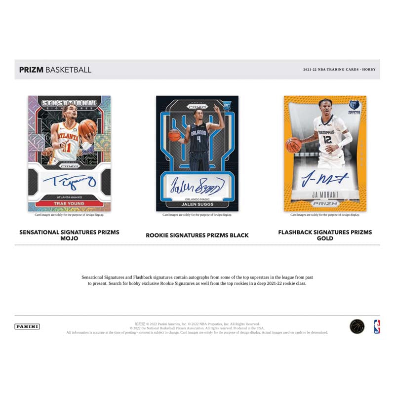 2021/22 Panini Prizm Basketball Hobby 12 Box Case