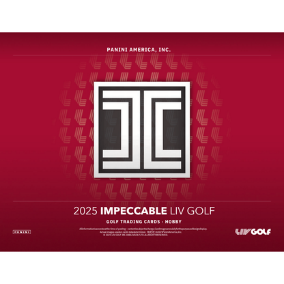 2025 Panini Impeccable LIV Golf Hobby Box