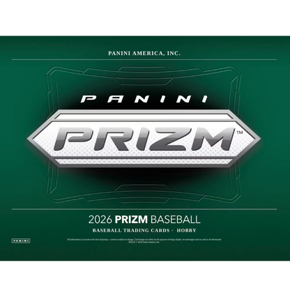2026 Panini Prizm Baseball Hobby 12 Box Case