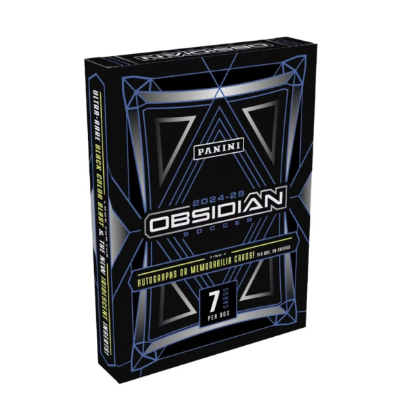 2024-25 Panini Obsidian Soccer Hobby 12-Box Case