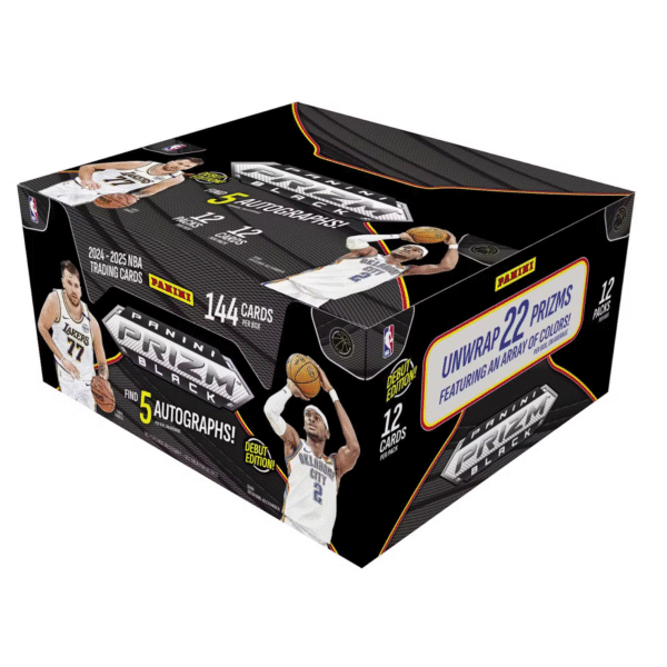 2024-25 Panini Prizm Black Basketball Hobby Box