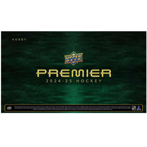 2024-25 Upper Deck Premier Hockey Hobby 10-Box Case