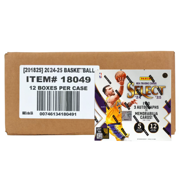 2024-25 Panini Select Basketball Hobby 12-Box Case