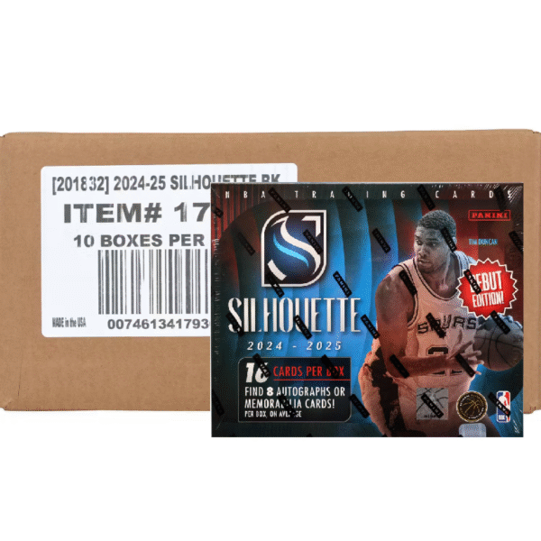 2024-25 Panini Silhouette Basketball Hobby 10-Box Case