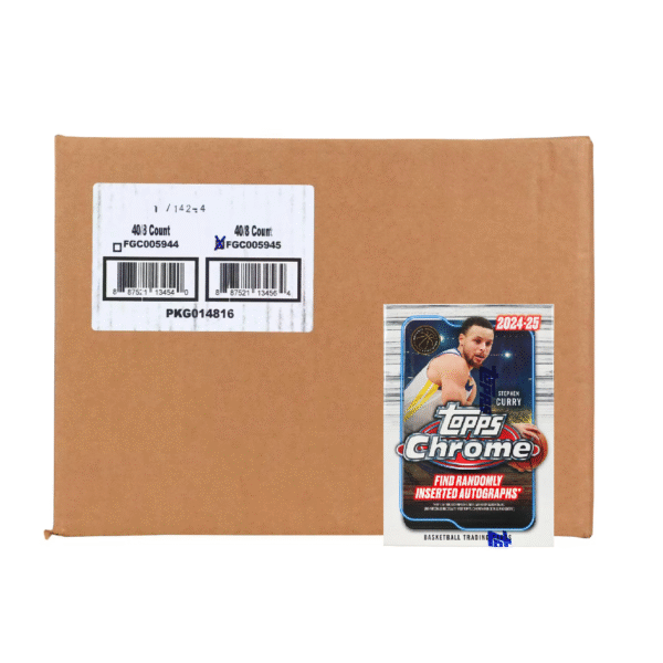 2024-25 Topps Chrome Basketball Blaster 40-Box Case