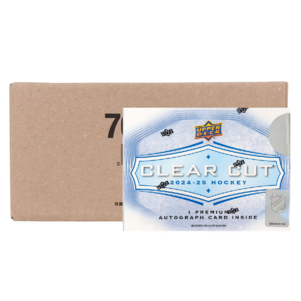 2024-25 Upper Deck Clear Cut Hockey Hobby 30-Box Case