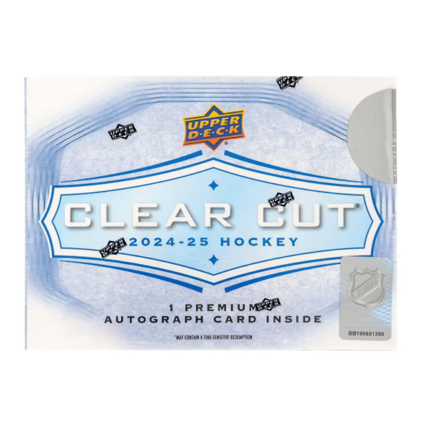 2024-25 Upper Deck Clear Cut Hockey Hobby Box