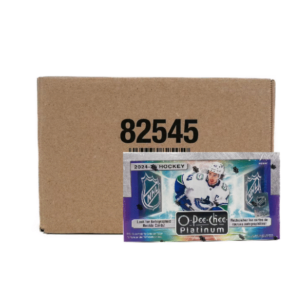 2024-25 Upper Deck O-Pee-Chee Platinum Hockey Hobby 8-Box Case