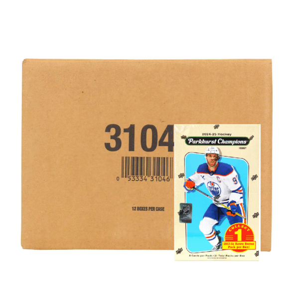 2024-25 Upper Deck Parkhurst Champions Hockey Hobby 12-Box Case