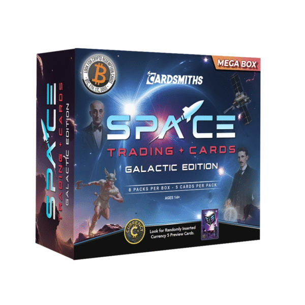 2025 Cardsmiths Space Trading Cards Mega Box