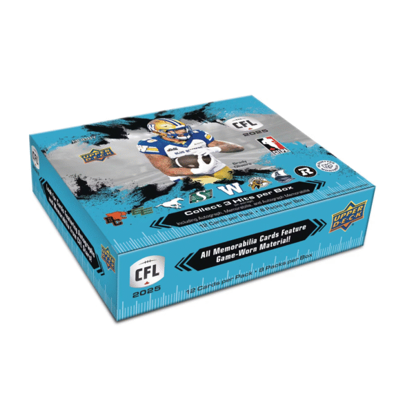 2025 Upper Deck CFL Canadian Football League Hobby Box