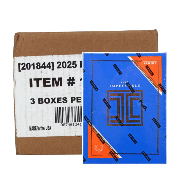 2025 Panini Impeccable Baseball Hobby 3-Box Case