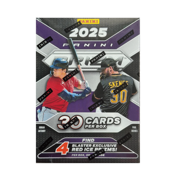 2025 Panini Prizm Baseball Hobby Blaster Box (Red Ice Prizms)