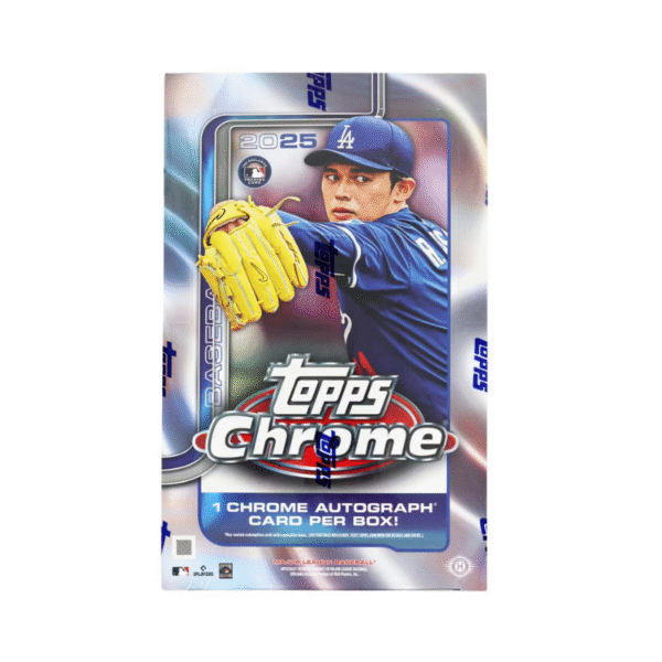 2025 Topps Chrome Baseball Hobby Box