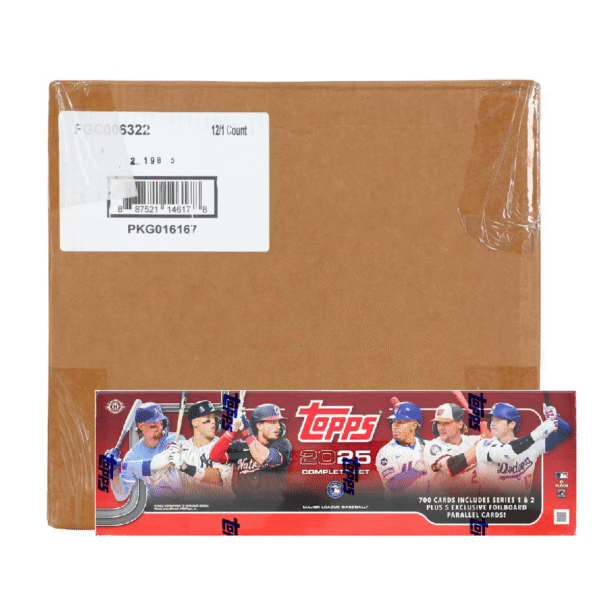 2025 Topps Complete Baseball Hobby Factory 12-Set Case