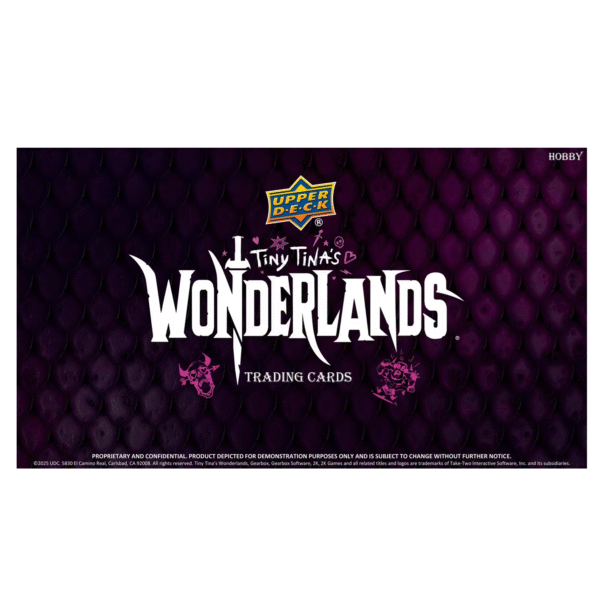 2025 Upper Deck Tiny Tina's Wonderlands Hobby Box