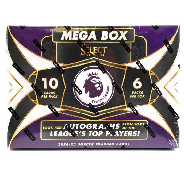 2024-25 Panini Select Premier League Soccer Hobby Mega 20-Box Case
