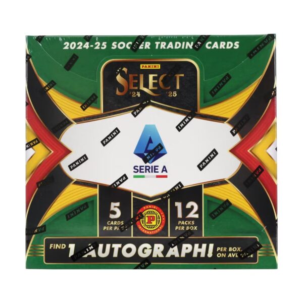 2024-25 Panini Select Serie A Soccer International Hobby Pack