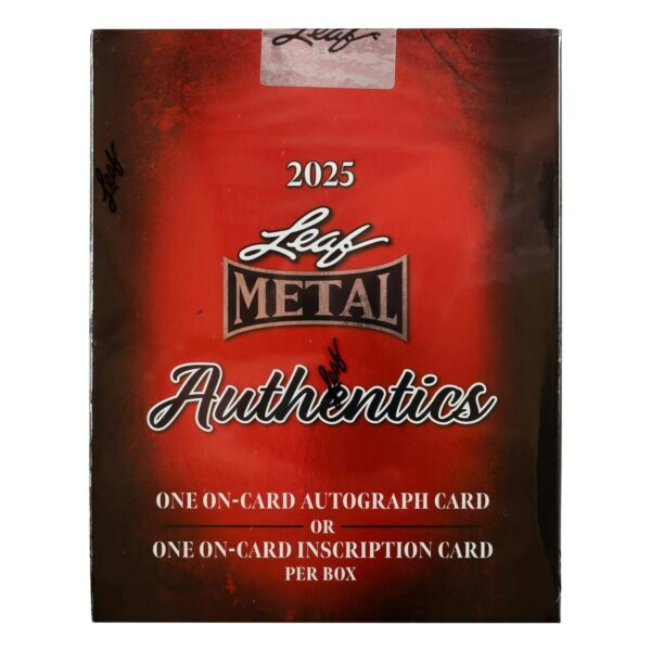 2025 Leaf Metal Authentics Hobby Box