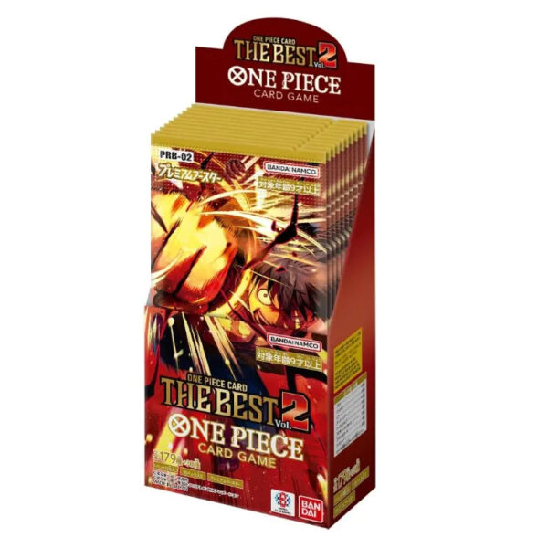 2025 One Piece TCG: The Best Vol. 2 Premium Booster Box (PRB-02)