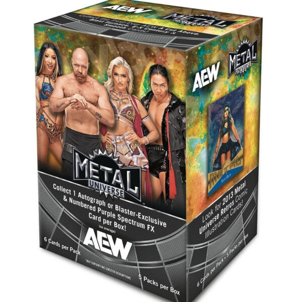 2025 Upper Deck AEW Skybox Metal Universe Blaster Box